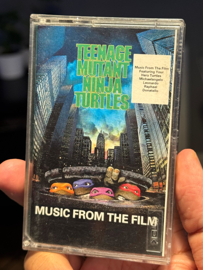 TMNT OST on Cassette